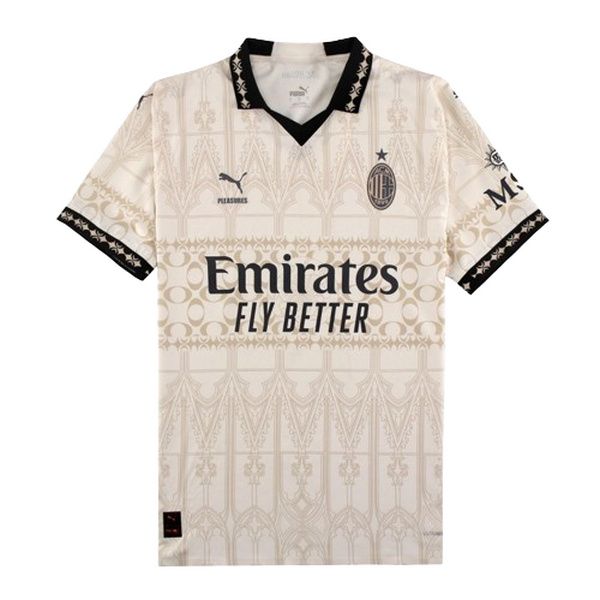 fourth maglie calcio ac milan 2023 2024 thailandia blanco